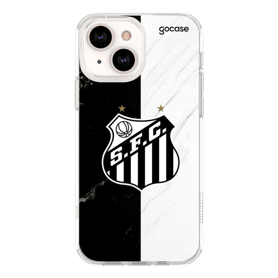 Capinha para celular Escudo Santos Black & White