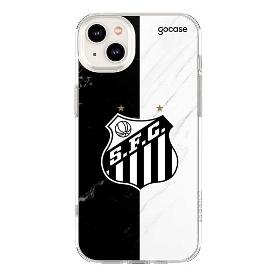 Capinha para celular Escudo Santos Black & White