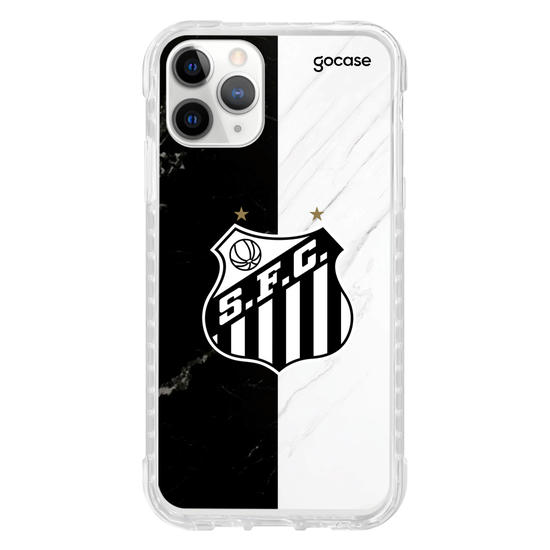 Capinha para celular Escudo Santos Black & White