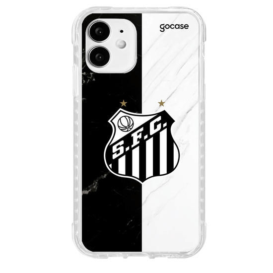 Capinha para celular Escudo Santos Black & White