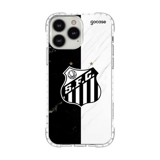 Capinha para celular Escudo Santos Black & White