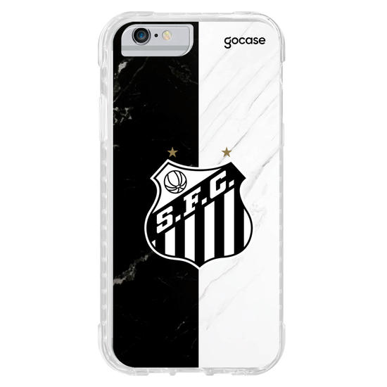 Capinha para celular Escudo Santos Black & White