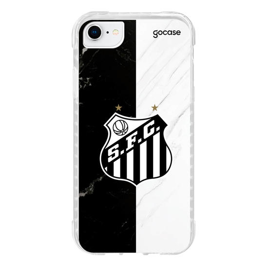 Capinha para celular Escudo Santos Black & White