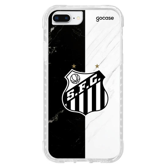 Capinha para celular Escudo Santos Black & White
