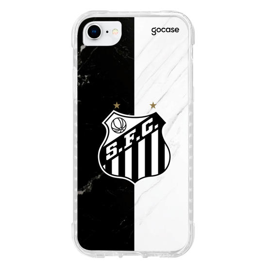 Capinha para celular Escudo Santos Black & White