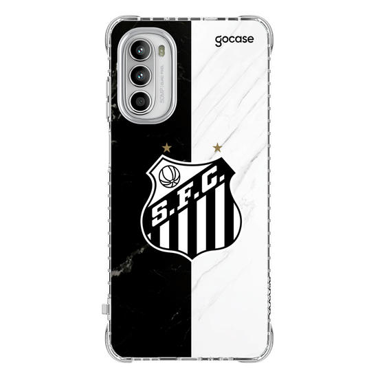 Capinha para celular Escudo Santos Black & White