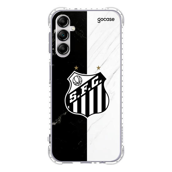 Capinha para celular Escudo Santos Black & White