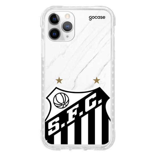 Capinha para celular Santos - Escudo White