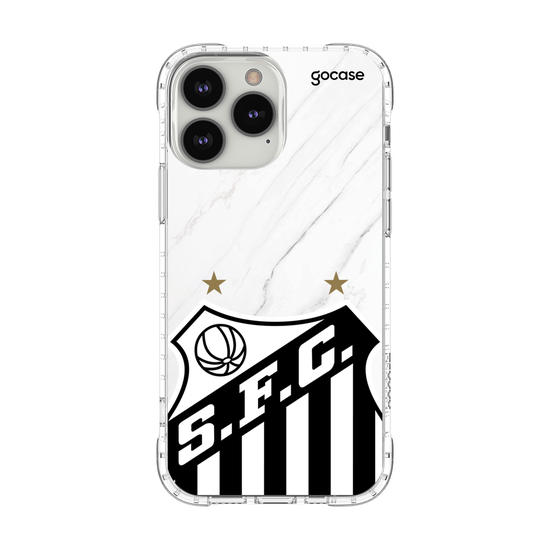 Capinha para celular Santos - Escudo White