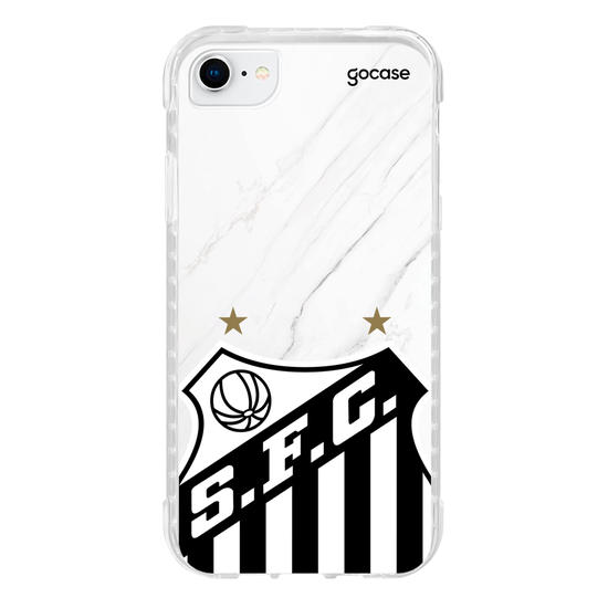 Capinha para celular Santos - Escudo White