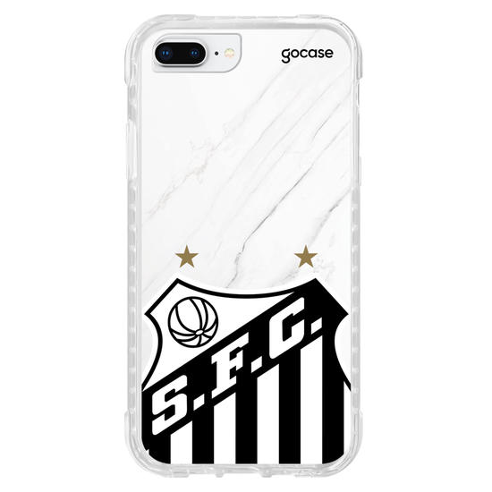 Capinha para celular Santos - Escudo White