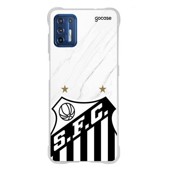 Capinha para celular Santos - Escudo White