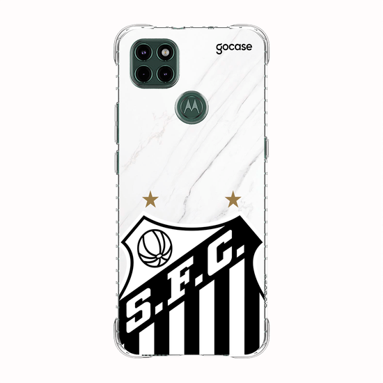 Capinha para celular Santos - Escudo White