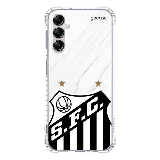 Capinha para celular Santos - Escudo White