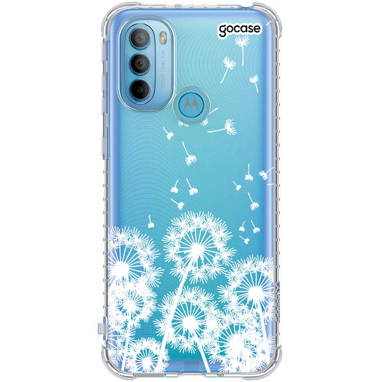 Capinha para celular Esperança Branca