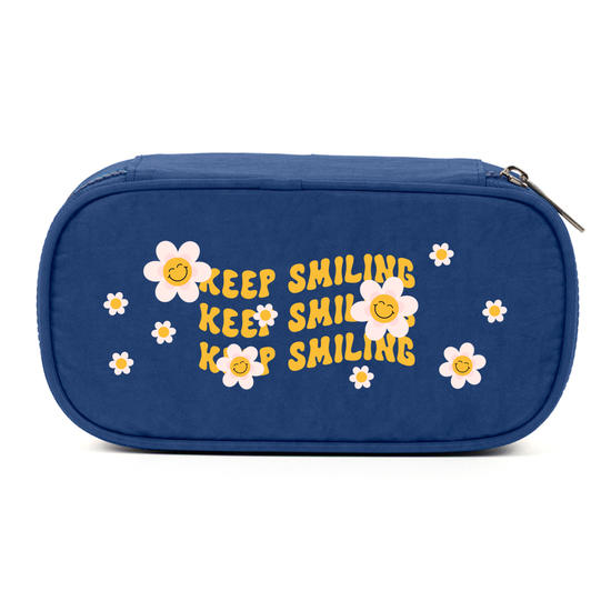 Estojo Box Fun - Keep Smiling - Flower