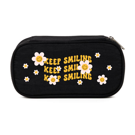 Estojo Box Fun - Keep Smiling - Flower