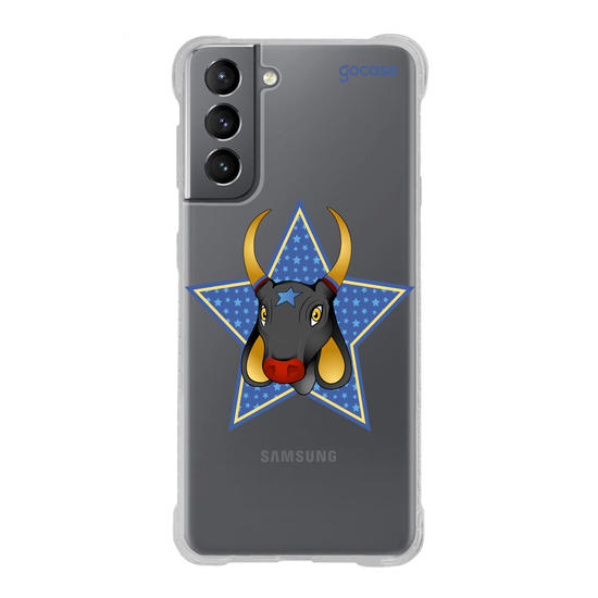 Capinha para celular Estrela Boi Azul