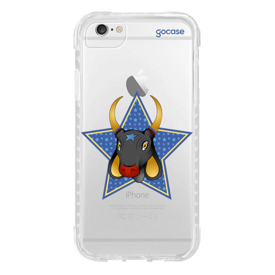Capinha para celular Estrela Boi Azul