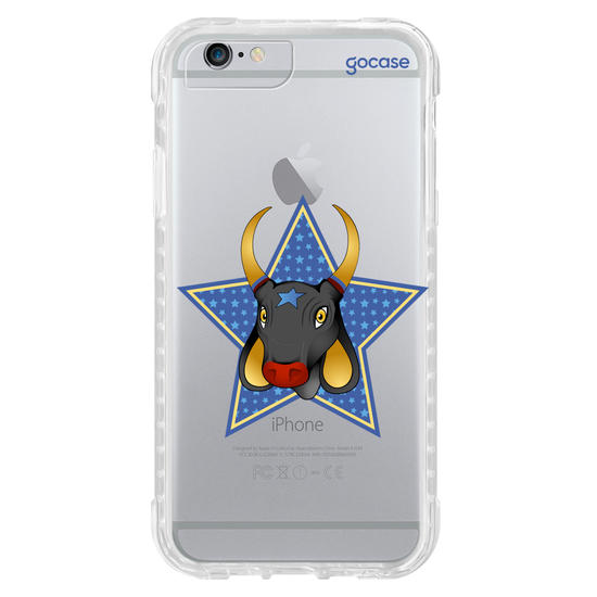 Capinha para celular Estrela Boi Azul