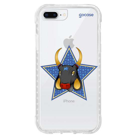 Capinha para celular Estrela Boi Azul