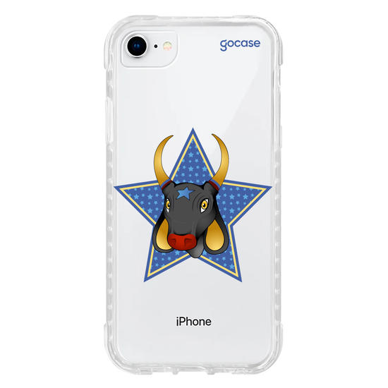 Capinha para celular Estrela Boi Azul