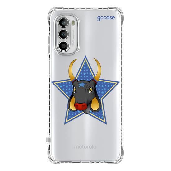 Capinha para celular Estrela Boi Azul
