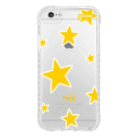 Capinha para celular Estrelas de Pérola