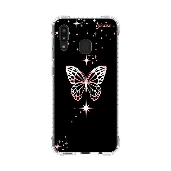 Capinha para celular Estrelas e Borboleta