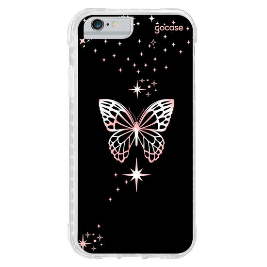 Capinha para celular Estrelas e Borboleta