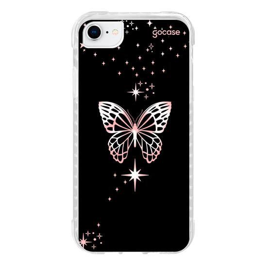 Capinha para celular Estrelas e Borboleta