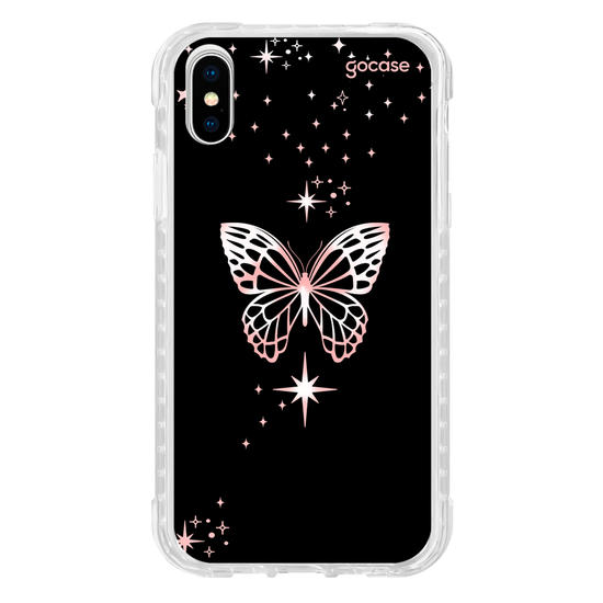 Capinha para celular Estrelas e Borboleta