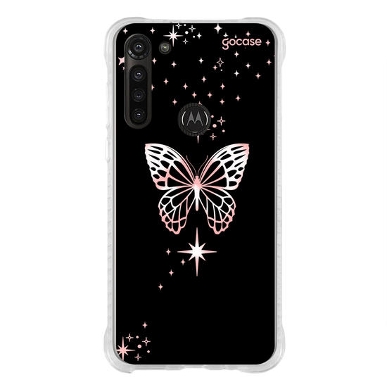 Capinha para celular Estrelas e Borboleta