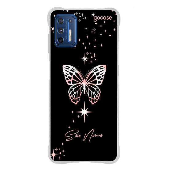 Capinha para celular Estrelas e Borboleta