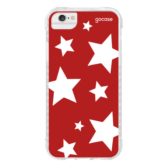 Capinha para celular  Estrelas no Fundo Colorido