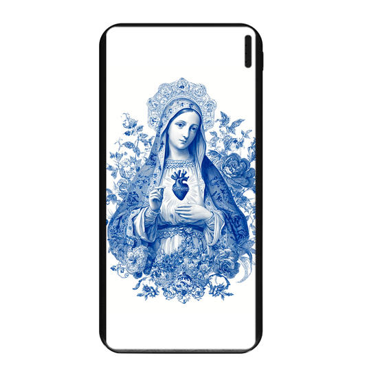 Carregador Portátil Fast Charge - Virgem Maria - Eternal Grace