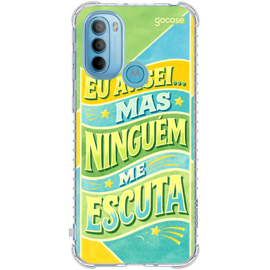 Capinha para celular  Eu avisei... mas ninguém me escuta