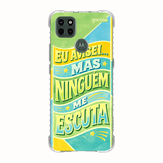 Capinha para celular  Eu avisei... mas ninguém me escuta
