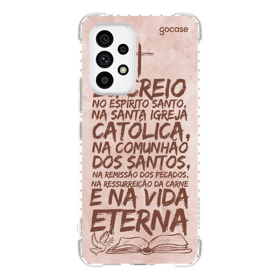 Capinha para celular Oração Credo
