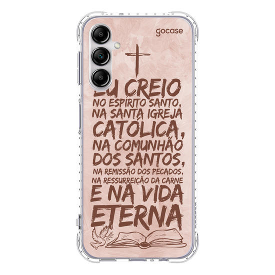 Capinha para celular Oração Credo