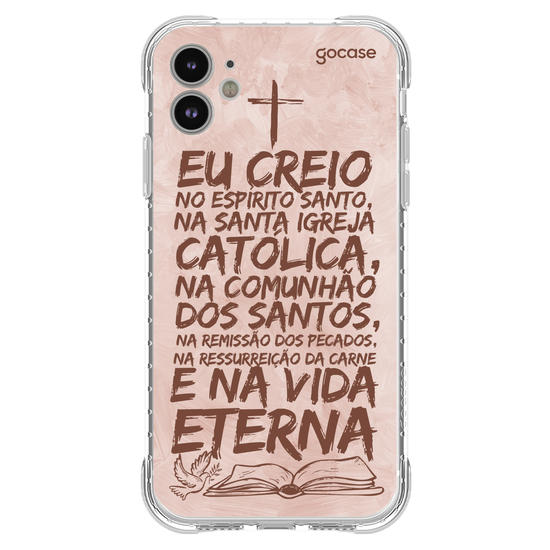 Capinha para celular Oração Credo