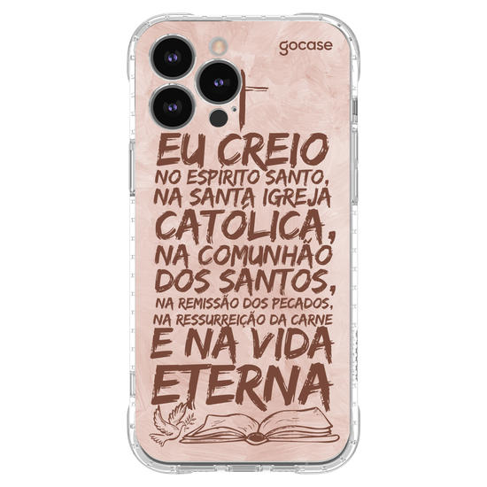 Capinha para celular Oração Credo