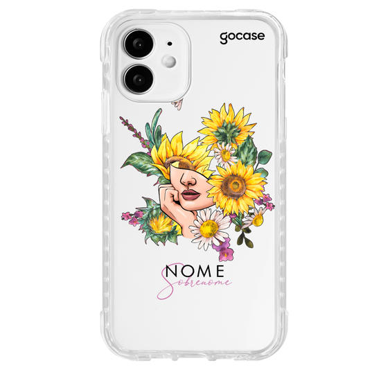 Capinha para celular Eu e Rosas