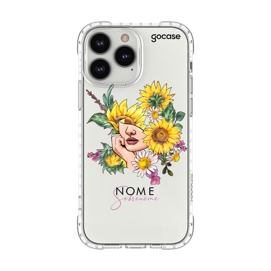 Capinha para celular Eu e Rosas