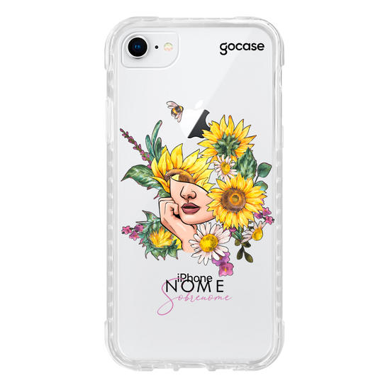 Capinha para celular Eu e Rosas