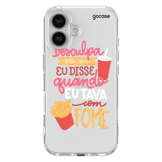 Capinha para celular Eu Tava Com Fome