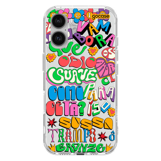 Capinha para celular Expressões Brasil Core