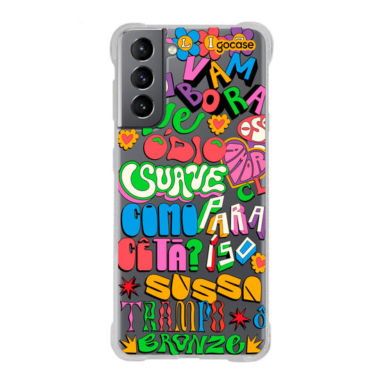 Capinha para celular Expressões Brasil Core