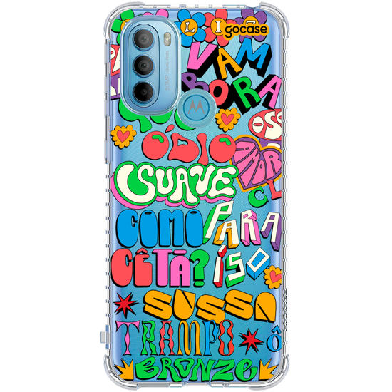 Capinha para celular Expressões Brasil Core