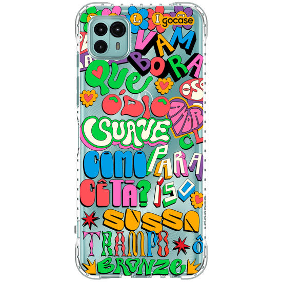 Capinha para celular Expressões Brasil Core